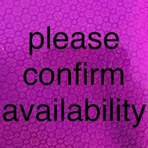 Note before purchase